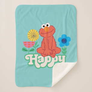 Manta Sherpa ¡Elmo Happy!
