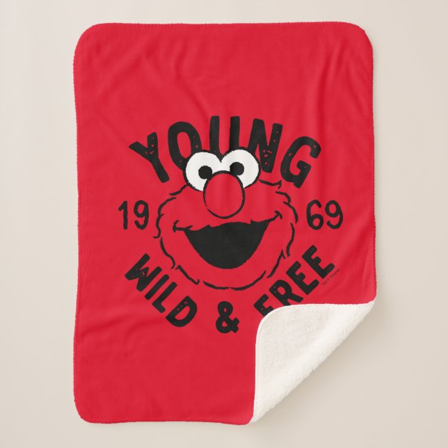 Manta Sherpa Elmo Skate Logo - Young, Wild & Free 1969 (Anverso)