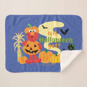 Manta Sherpa Elmo   ¿Ya es Halloween?