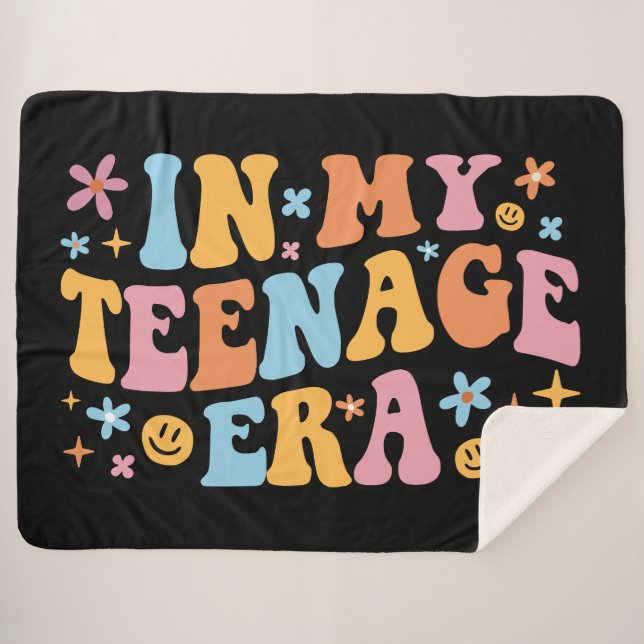 Manta Sherpa En mi era adolescente I (Anverso (horizontal))