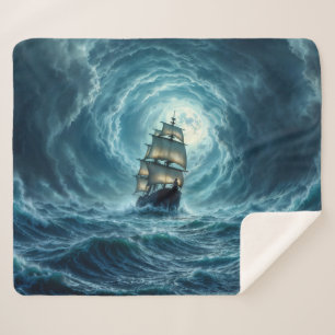 Manta Sherpa Epic tormenta barco de la aventura de la luna