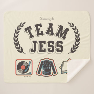 Manta Sherpa Equipo Jess Gilmore Girls Diseño