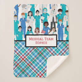 Manta Sherpa Equipo médico Sherpa Blanket