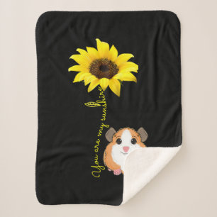 Manta Sherpa Eres Mi Madre De Cerdo Sunshine Sunflower