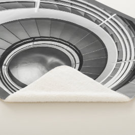 Manta Sherpa Escalera circular BW