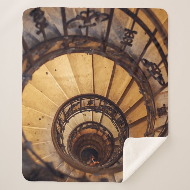 Manta Sherpa escaleras de circunvalación espiral escalera de ed (Anverso)