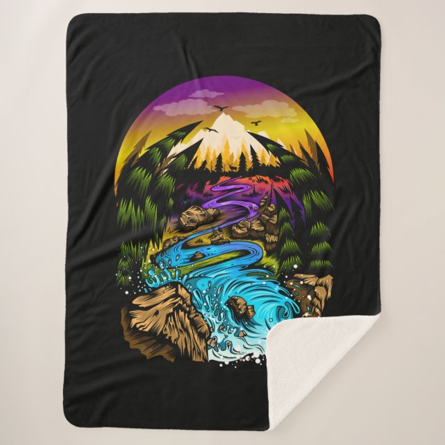 Manta Sherpa Escena exterior (Anverso)