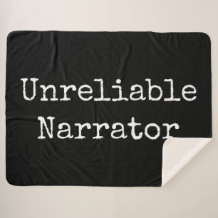 Manta Sherpa Escritor: Narrador I no confiable