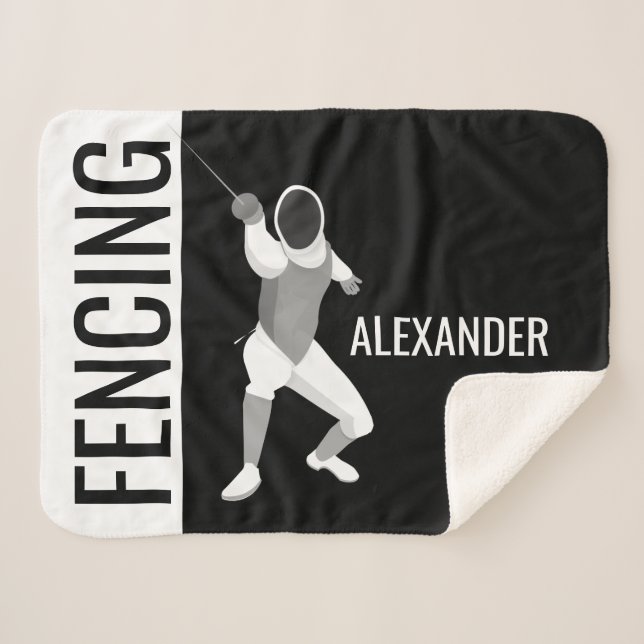 Manta Sherpa Esgrima (Anverso (horizontal))