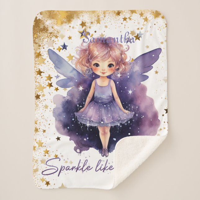 Manta Sherpa Esparkle como una FERIA (Anverso)