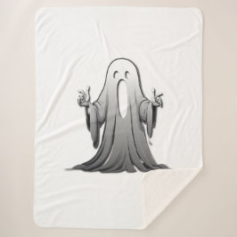 Manta Sherpa Espectacular fantasma de Salem