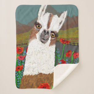 Manta Sherpa Espectadores alucinantes y Mamá Llama