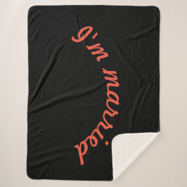 Manta Sherpa Esposo y manto de esposas