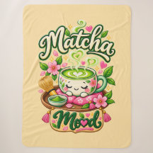 Estado de ánimo de Matcha – Té de Matcha Kawaii Ad