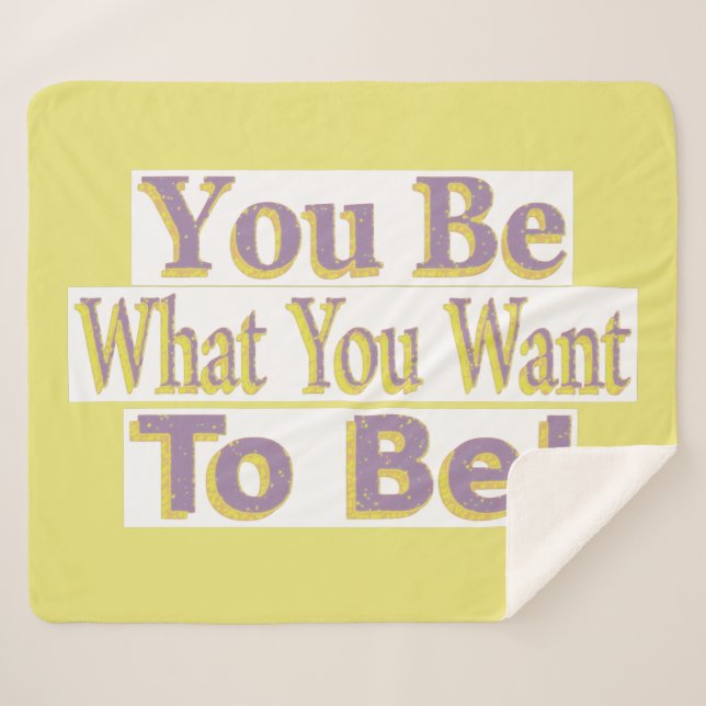 Manta Sherpa "¡Estáis!" Diseño Cuto. ¡Hazte con una en Zazzle (Anverso (horizontal))