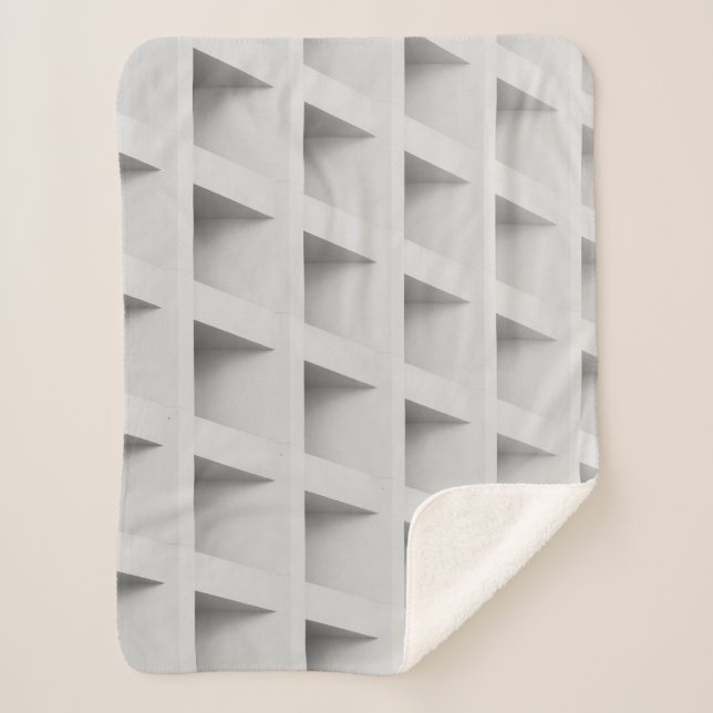 Manta Sherpa Estantería blanca (Anverso)