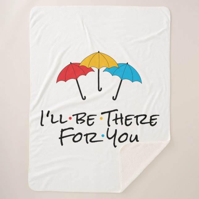 Manta Sherpa Estaré allí para ti (Anverso)