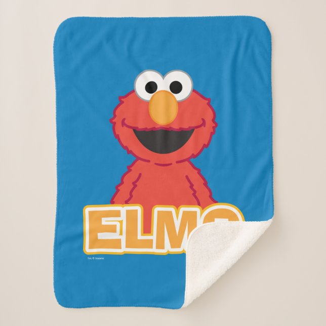 Manta Sherpa Estilo clásico de Elmo (Anverso)