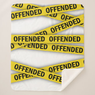 Manta Sherpa Estoy ofendido por la cinta policial que no cruza