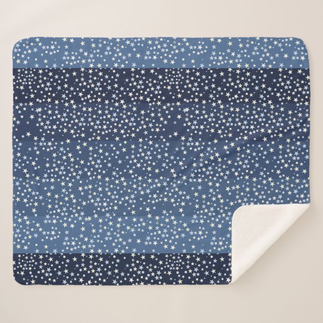 Manta Sherpa Estrellas en el cielo (Anverso (horizontal))