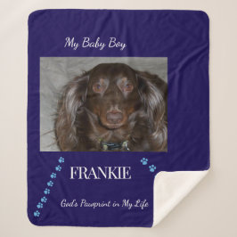 Manta Sherpa Everyday Pawprint Keepsake