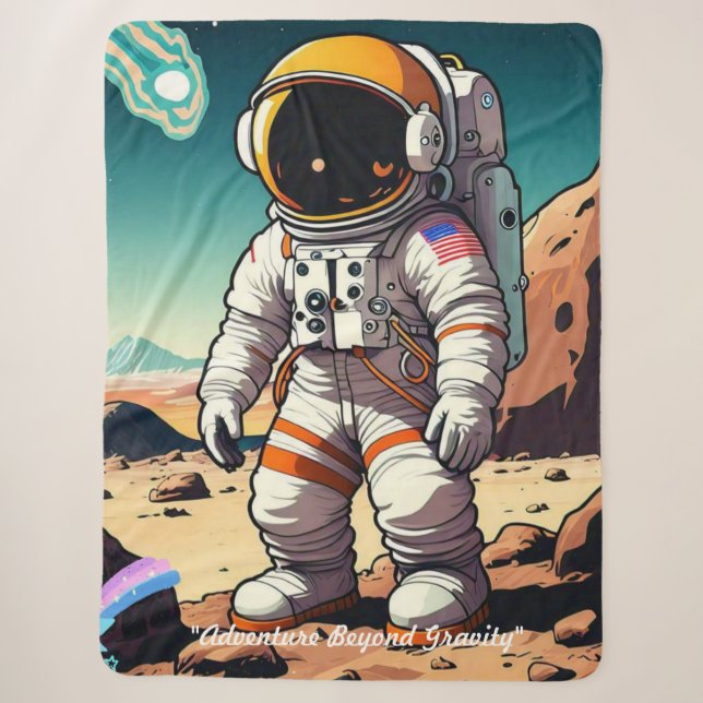 Manta Sherpa "Exploraciones Interestelares" (Anverso)