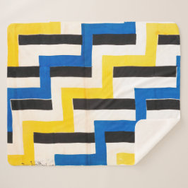 Manta Sherpa Fabric simultáneo | Sonia Delaunay |