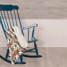 Manta Sherpa Fabuloso Fall and Blue Sherpa Blanket