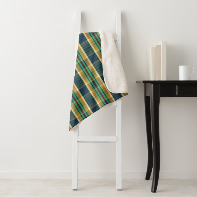 Manta Sherpa Fae Plaid FF (In situ)