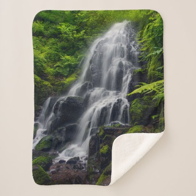 Manta Sherpa Fairy Falls | Desfiladero del Río Colombia Oregón. (Anverso)