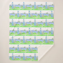 Faro Americana Gran Sherpa Blanket