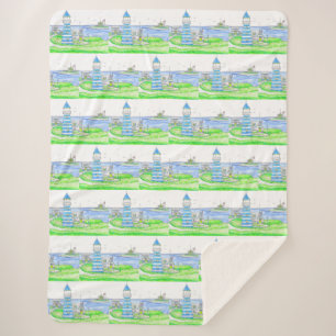 Manta Sherpa Faro Americana Gran Sherpa Blanket