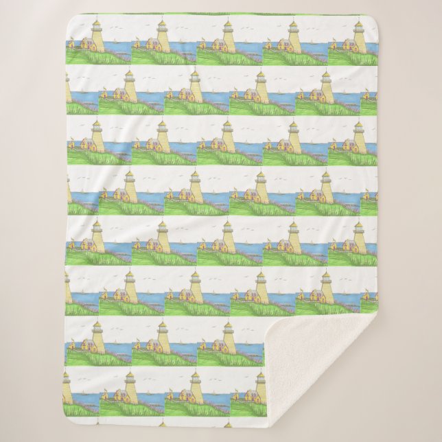 Manta Sherpa Faro Gran Sherpa Blanket (Anverso)