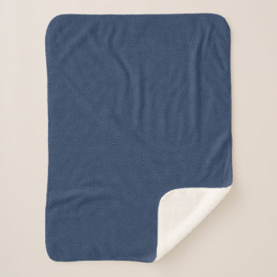 Manta Sherpa Faux Blue Jeans Fabric Sherpa Blanket