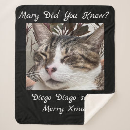 Manta Sherpa ¡Feliz Navidad Diego Diago!