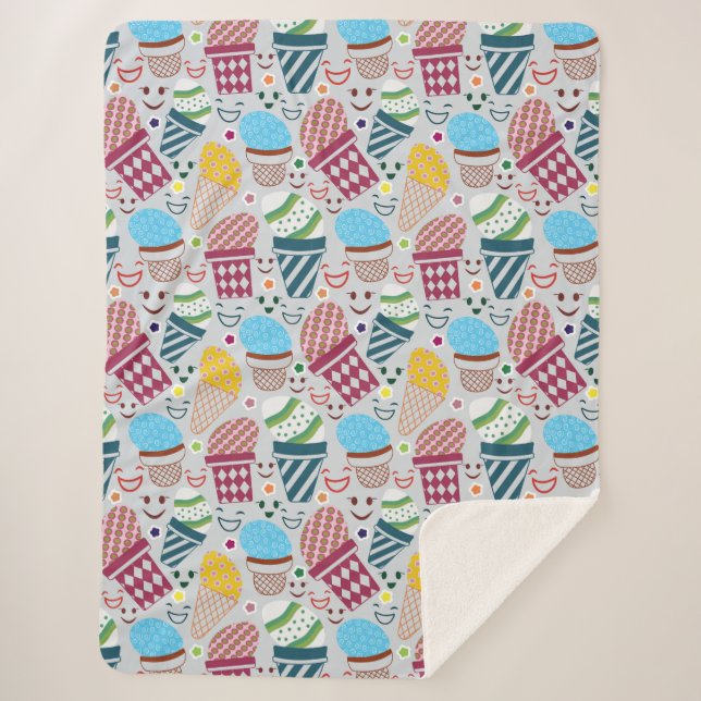 Manta Sherpa Feliz Pascua (Anverso)