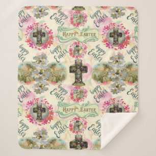 Manta Sherpa Feliz Pascua Jesús Reanudación Ángel Wreats