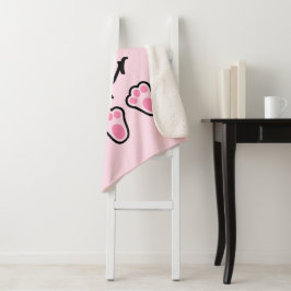 Manta Sherpa Feliz Pascua (Rosa)