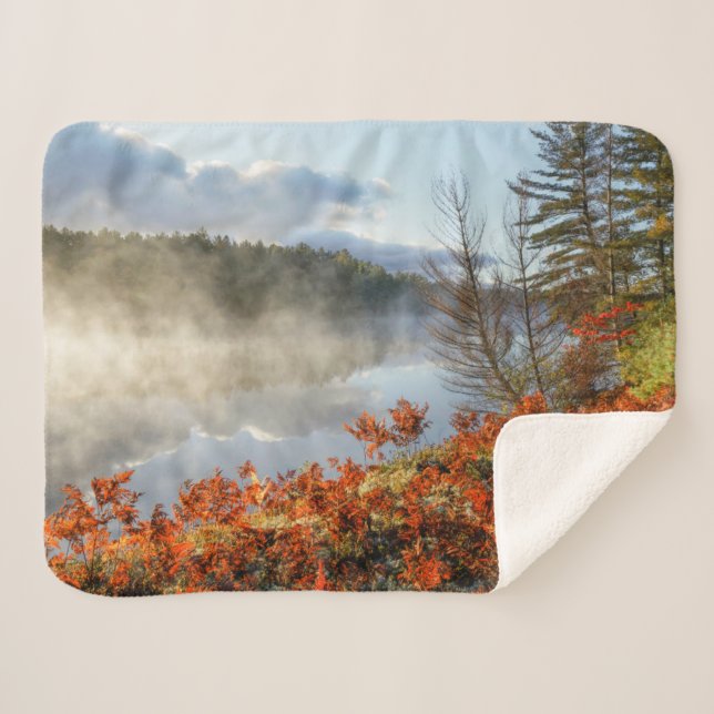 Manta Sherpa Fermones en la línea costera | Paraíso, Michigan (Anverso (horizontal))