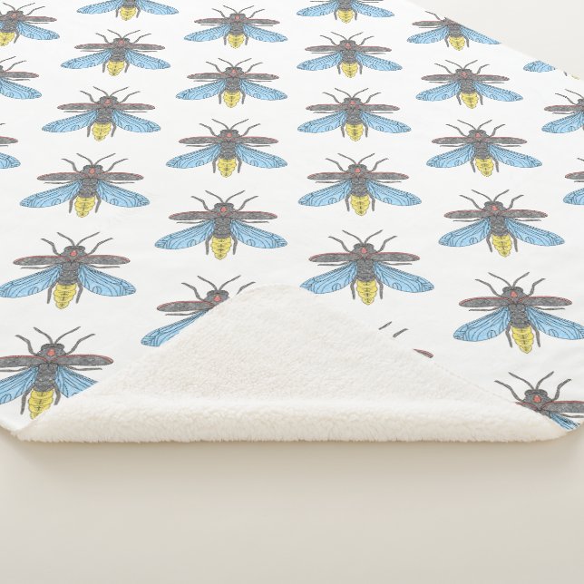 Manta Sherpa Firefly (blanco) - Sherpa Blanket (3/4)