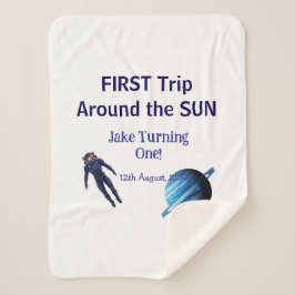 Manta Sherpa First trip around the sun planet astronaut birthda