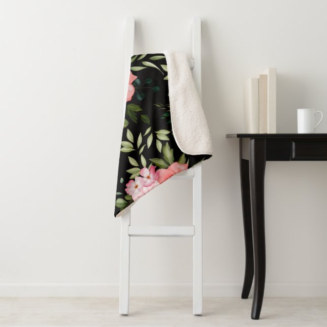 Manta Sherpa Flores acuáticas 25 (In situ)