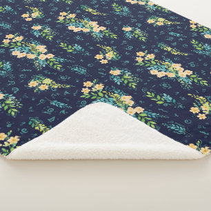 Manta Sherpa "Flores de Luna"