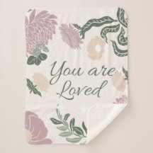 Flores silvestres pasteles rosa y verde Te encanta