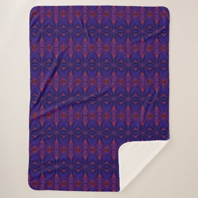Manta Sherpa Flores silvestres silvestres 24 (Anverso)