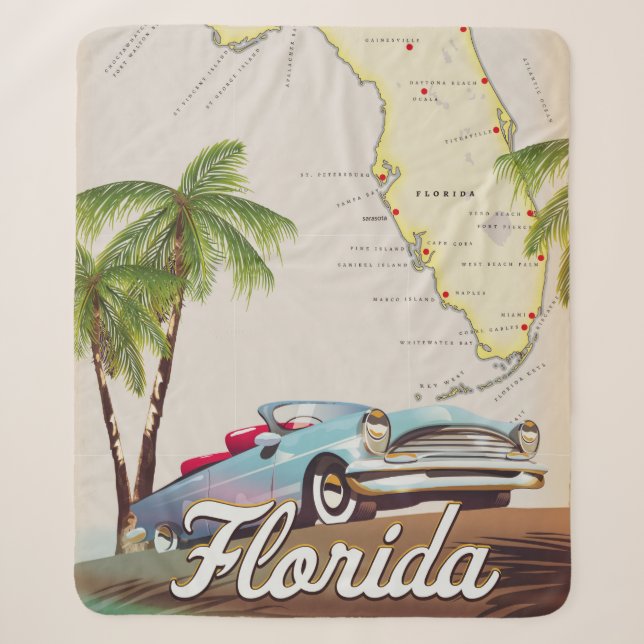 Manta Sherpa Florida (Anverso)