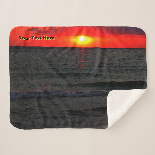 Manta Sherpa Florida Sunset (Anverso (horizontal))