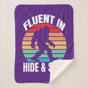 Manta Sherpa Fluent in hide y Seek divertidos