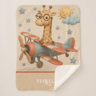 Manta Sherpa Flying Giraffe – Cute Airplane.
