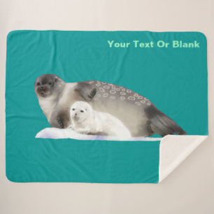 Manta Sherpa Foca anillada